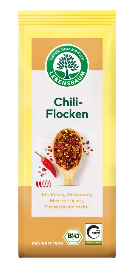 CHILI PŁATKI BIO 45 g – LEBENSBAUM CHILI PŁATKI BIO 45 g – LEBENSBAUM