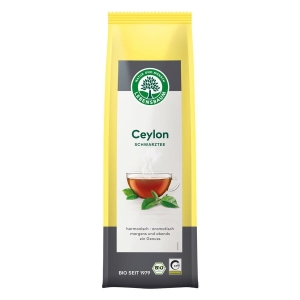 HERBATA CZARNA LIŚCIASTA CEJLOŃSKA BIO 75 g – LEBENSBAUM