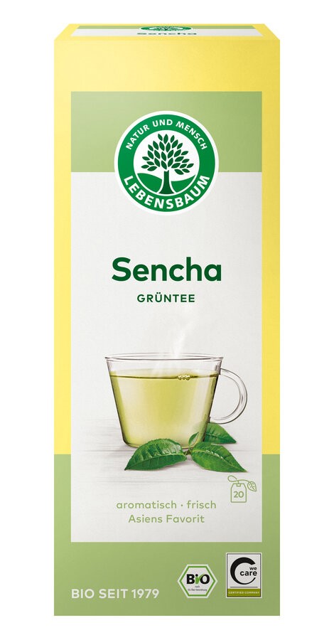 HERBATA ZIELONA SENCHA BIO (20 x 1,5 g) 30 g – LEBENSBAUM HERBATA ZIELONA SENCHA BIO (20 x 1,5 g) 30 g – LEBENSBAUM