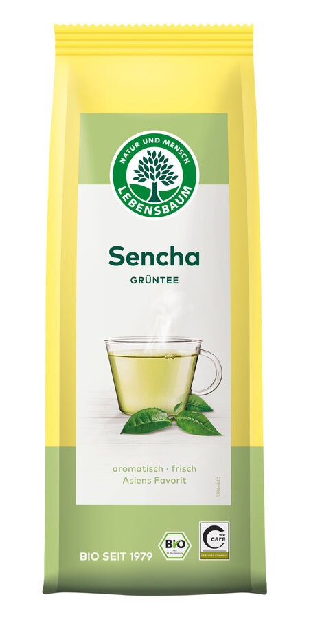 HERBATA ZIELONA LIŚCIASTA SENCHA BIO 75 g – LEBENSBAUM HERBATA ZIELONA LIŚCIASTA SENCHA BIO 75 g – LEBENSBAUM