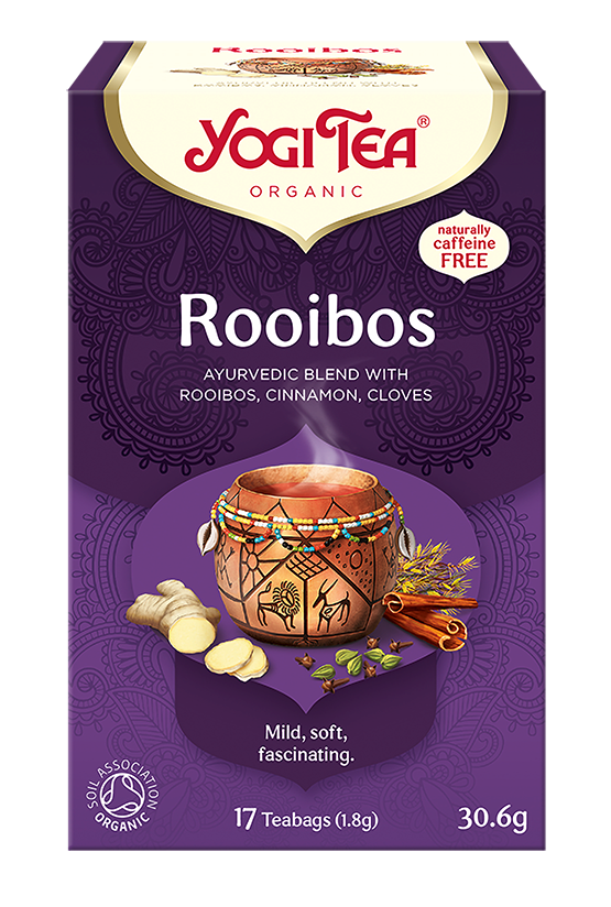 HERBATKA ROOIBOS Z CYNAMONEM I GOŹDZIKAMI BIO (17 x 1,8 g) 30,6 g – YOGI TEA HERBATKA ROOIBOS Z CYNAMONEM I GOŹDZIKAMI BIO (17 x 1,8 g) 30,6 g – YOGI TEA