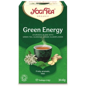 HERBATA ZIELONA ENERGIA (GREEN ENERGY) BIO (17 x 1,8 g) 30,6 g – YOGI TEA