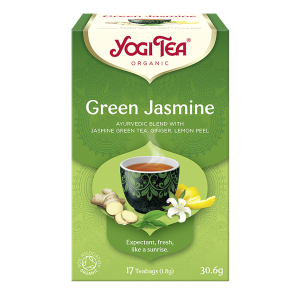 HERBATA ZIELONA JAŚMINOWA (GREEN JASMINE) BIO (17 x 1,8 g) 30,6 g – YOGI TEA