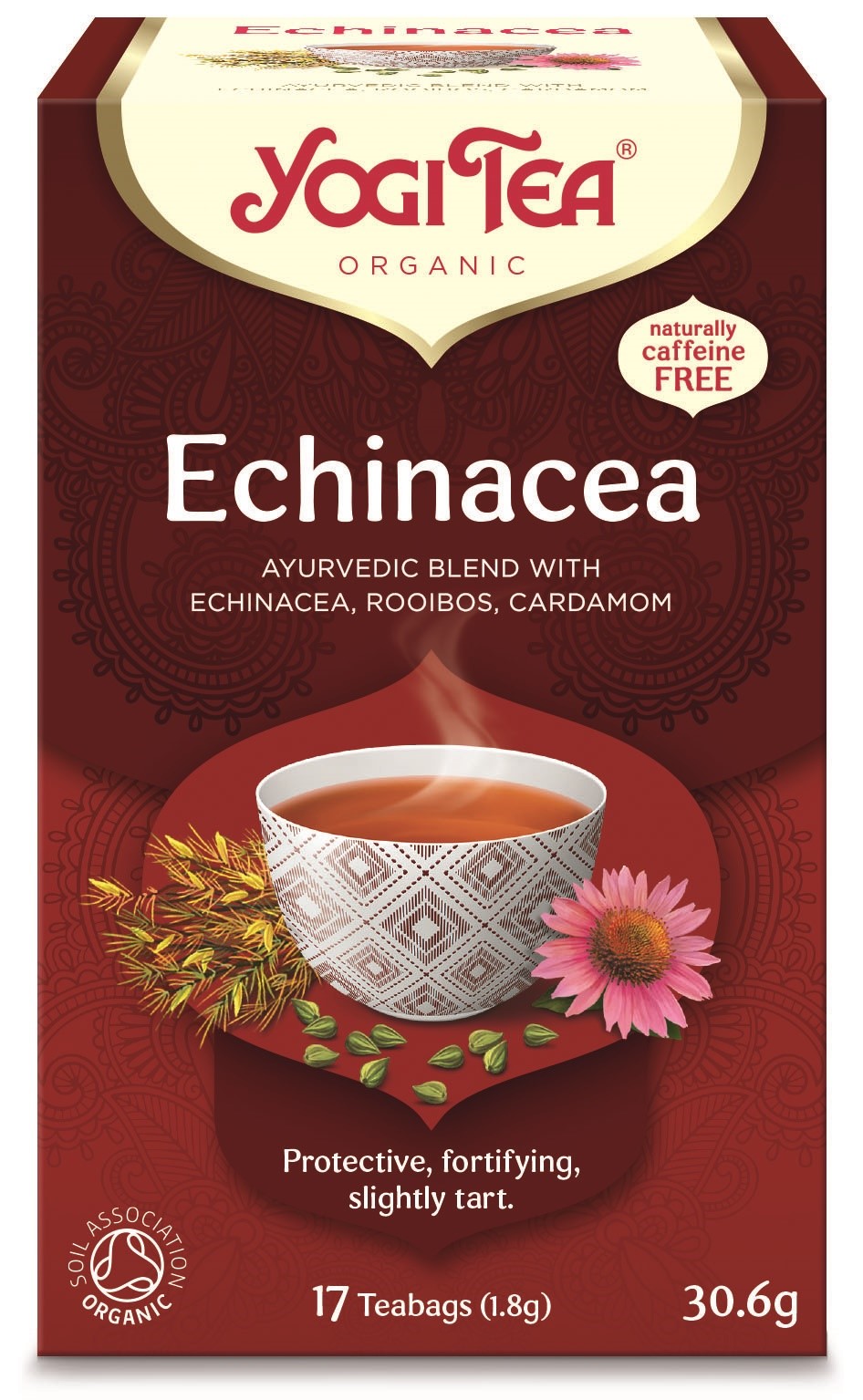 HERBATKA ECHINACEA BIO (17 x 1,8 g) 30,6 g – YOGI TEA HERBATKA ECHINACEA BIO (17 x 1,8 g) 30,6 g – YOGI TEA