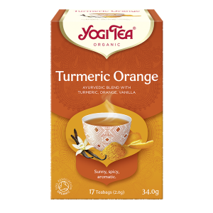 HERBATKA KURKUMA POMARAŃCZA (TURMERIC ORANGE) BIO (17 x 2 g) 34 g – YOGI TEA