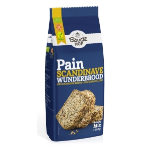 MIESZANKA DO WYPIEKU CHLEBA WIELOZIARNISTEGO BEZGLUTENOWA (SKANDYNAWSKA) BIO 600 g – BAUCK MUHLE (BAUCK HOF)