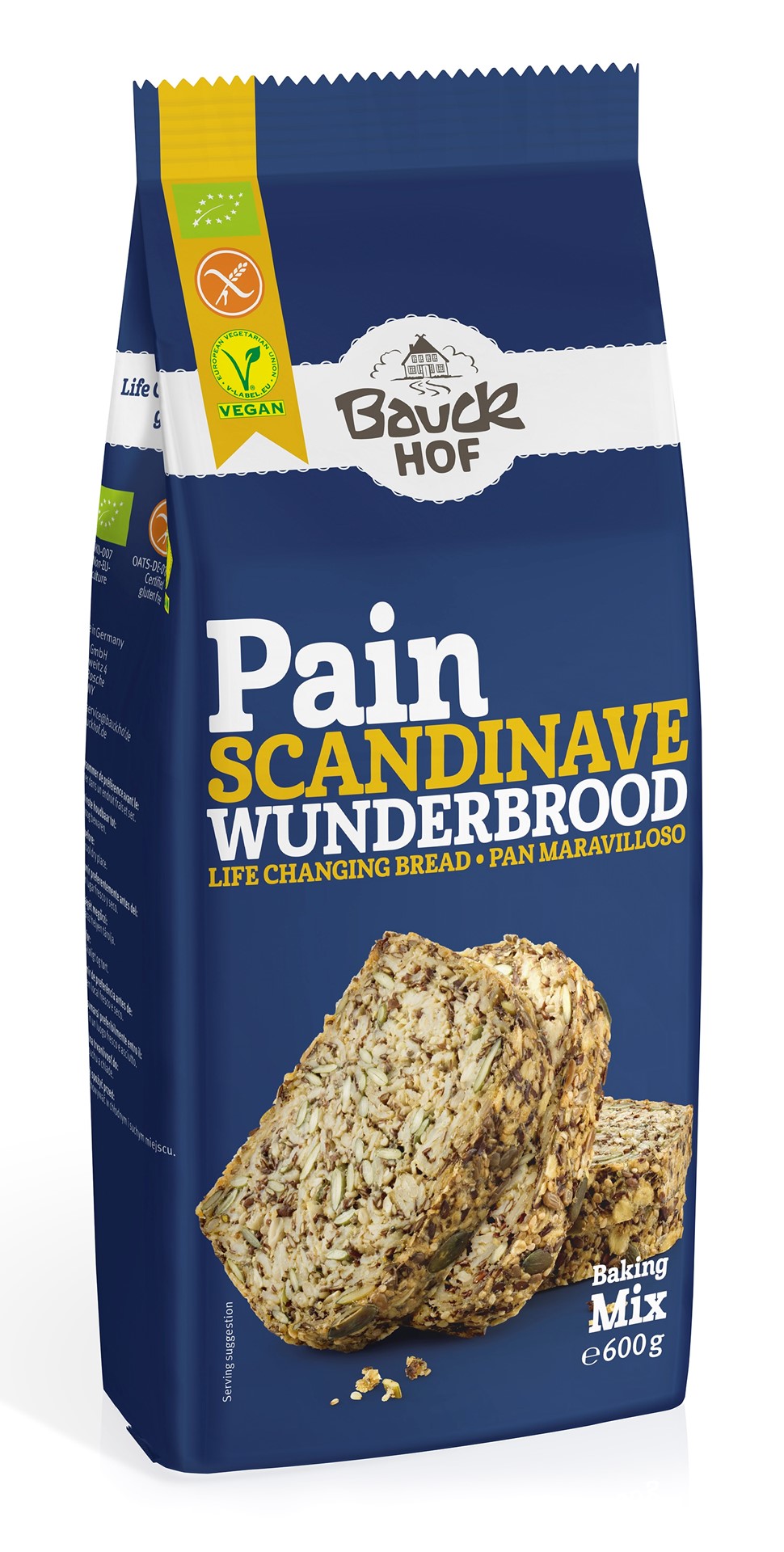 MIESZANKA DO WYPIEKU CHLEBA WIELOZIARNISTEGO BEZGLUTENOWA (SKANDYNAWSKA) BIO 600 g – BAUCK MUHLE (BAUCK HOF) MIESZANKA DO WYPIEKU CHLEBA WIELOZIARNISTEGO BEZGLUTENOWA (SKANDYNAWSKA) BIO 600 g – BAUCK MUHLE (BAUCK HOF)