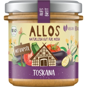 PASTA KREMOWA TOSKANA BEZGLUTENOWA BIO 140 g – ALLOS PASTA KREMOWA TOSKANA BEZGLUTENOWA BIO 140 g – ALLOS