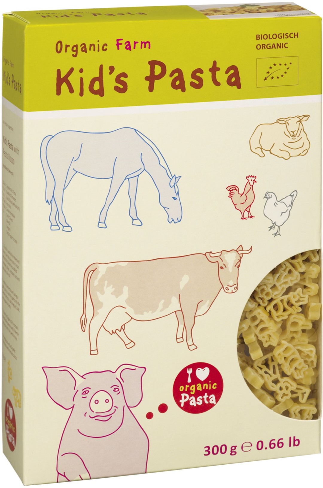 MAKARON (SEMOLINOWY) DLA DZIECI FARMA BIO 300 g – ALB-GOLD (KID’S PASTA) MAKARON (SEMOLINOWY) DLA DZIECI FARMA BIO 300 g – ALB-GOLD (KID’S PASTA)