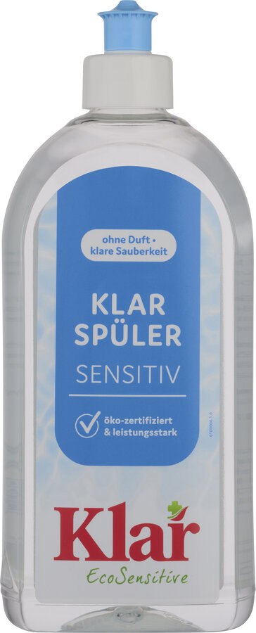PŁYN NABŁYSZCZAJĄCY DO ZMYWAREK ECO 500 ml – KLAR PŁYN NABŁYSZCZAJĄCY DO ZMYWAREK ECO 500 ml – KLAR