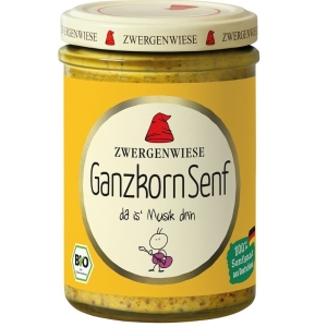 MUSZTARDA FRANCUSKA BEZGLUTENOWA BIO 160 ml – ZWERGENWIESE MUSZTARDA FRANCUSKA BEZGLUTENOWA BIO 160 ml – ZWERGENWIESE