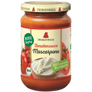 SOS POMIDOROWY Z MASCARPONE BEZGLUTENOWY BIO 340 ml – ZWERGENWIESE