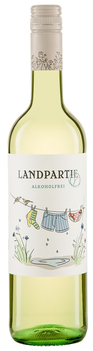 WINO BEZALKOHOLOWE CUVÉE BIAŁE SŁODKIE BIO 0,75 L – LANDPARTIE (RIEGEL) WINO BEZALKOHOLOWE CUVÉE BIAŁE SŁODKIE BIO 0,75 L – LANDPARTIE (RIEGEL)