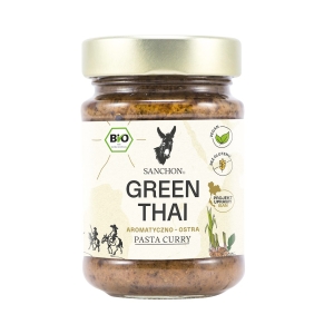PASTA CURRY GREEN THAI BEZGLUTENOWA BIO 190 g – SANCHON