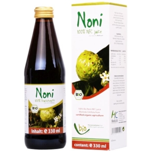 SOK Z OWOCÓW NONI NFC BIO 330 ml – MEDICURA SOK Z OWOCÓW NONI NFC BIO 330 ml – MEDICURA