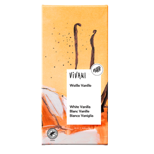 CZEKOLADA BIAŁA Z WANILIĄ BIO 80 g – VIVANI CZEKOLADA BIAŁA Z WANILIĄ BIO 80 g – VIVANI