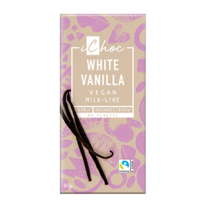TABLICZKA KAKAOWA Z WANILIĄ FAIR TRADE BIO 80 g – ICHOC (VIVANI) TABLICZKA KAKAOWA Z WANILIĄ FAIR TRADE BIO 80 g – ICHOC (VIVANI)