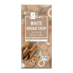 TABLICZKA NUGATOWA Z KROKANTEM Z ORZECHÓW LASKOWYCH FAIR TRADE BIO 80 g – ICHOC (VIVANI) TABLICZKA NUGATOWA Z KROKANTEM Z ORZECHÓW LASKOWYCH FAIR TRADE BIO 80 g – ICHOC (VIVANI)