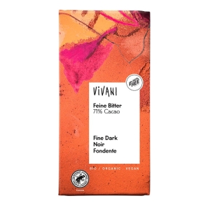 CZEKOLADA GORZKA 71 % BIO 80 g – VIVANI