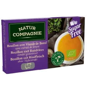 BULION – KOSTKI WOŁOWE BEZ DODATU CUKRÓW I DROŻDŻY BIO (8 x 10 g) 80 g – NATUR COMPAGNIE BULION – KOSTKI WOŁOWE BEZ DODATU CUKRÓW I DROŻDŻY BIO (8 x 10 g) 80 g – NATUR COMPAGNIE