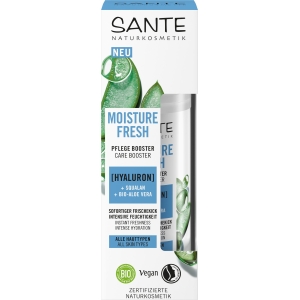 KREM – BOOSTER DO TWARZY NAWILŻAJĄCY Z KWASEM HIALURONOWYM, SKWALANEM I ALOESEM ECO 50 ml – SANTE