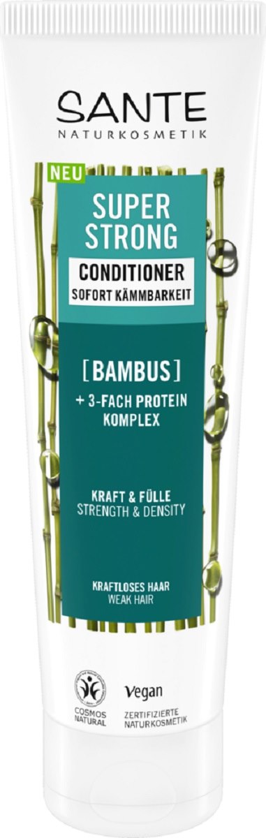 ODŻYWKA WZMACNIAJĄCA DO WŁOSÓW SŁABYCH I ŁAMLIWYCH BAMBUS I POTRÓJNY KOMPLEKS PROTEINOWY ECO 150 ml – SANTE ODŻYWKA WZMACNIAJĄCA DO WŁOSÓW SŁABYCH I ŁAMLIWYCH BAMBUS I POTRÓJNY KOMPLEKS PROTEINOWY ECO 150 ml – SANTE