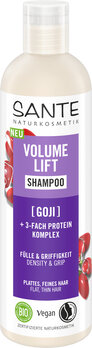 SZAMPON ZWIĘKSZAJĄCY OBJĘTOŚĆ DO WŁOSÓW CIENKICH GOJI I POTRÓJNY KOMPLEKS PROTEINOWY ECO 250 ml – SANTE SZAMPON ZWIĘKSZAJĄCY OBJĘTOŚĆ DO WŁOSÓW CIENKICH GOJI I POTRÓJNY KOMPLEKS PROTEINOWY ECO 250 ml – SANTE