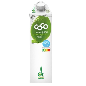 WODA KOKOSOWA NATURALNA BIO 1 L – COCO (DR MARTINS)