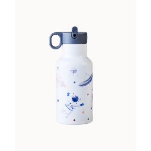 BUTELKA TERMICZNA Z DWOMA NAKRĘTKAMI DLA DZIECI ASTRONAUTA 350 ml – CHIC-MIC