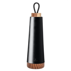 BUTELKA TERMICZNA Z SILIKONOWYM UCHWYTEM CZARNA 500 ml – CHIC-MIC