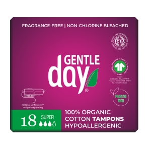 TAMPONY ECO – SUPER 18 szt. – GENTLE DAY
