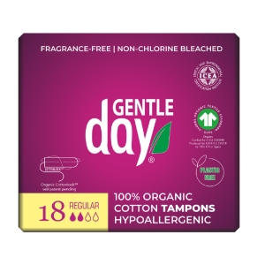 TAMPONY ECO – REGULAR 18 szt. – GENTLE DAY