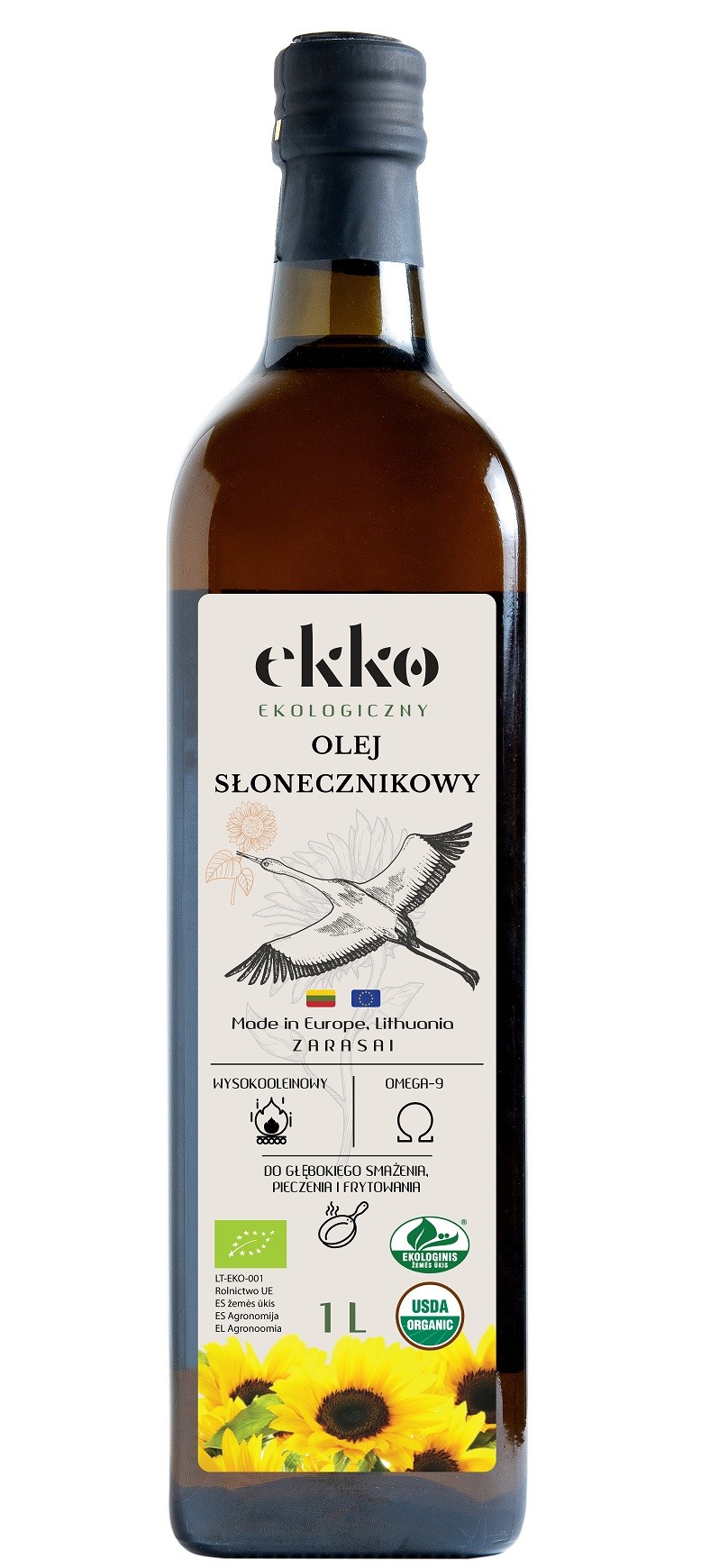 OLEJ SŁONECZNIKOWY DO GOTOWANIA I SMAŻENIA TŁOCZONY NA ZIMNO BIO 1 L (SZKŁO) – EKKO OLEJ SŁONECZNIKOWY DO GOTOWANIA I SMAŻENIA TŁOCZONY NA ZIMNO BIO 1 L (SZKŁO) – EKKO