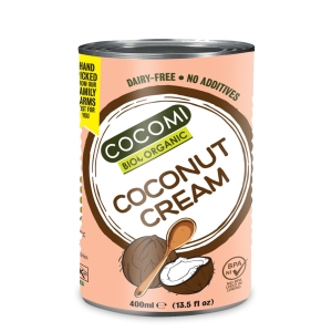 KREM KOKOSOWY BEZ GUMY GUAR BEZ DODATKU CUKRÓW BIO 400 ml – COCOMI KREM KOKOSOWY BEZ GUMY GUAR BEZ DODATKU CUKRÓW BIO 400 ml – COCOMI