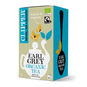 HERBATA CZARNA EARL GREY FAIR TRADE BIO (20 x 2 g) 40 g – CLIPPER HERBATA CZARNA EARL GREY FAIR TRADE BIO (20 x 2 g) 40 g – CLIPPER