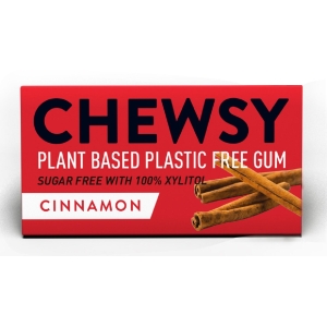 GUMA DO ŻUCIA Z KSYLITOLEM O SMAKU CYNAMONOWYM (10 szt.) 15 g – CHEWSY