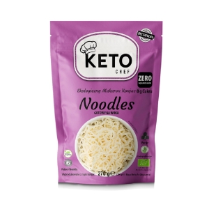 MAKARON (KONJAC) GOTOWY NA WOKA BEZGLUTENOWY BIO 270 g (200 g) – KETO CHEF
