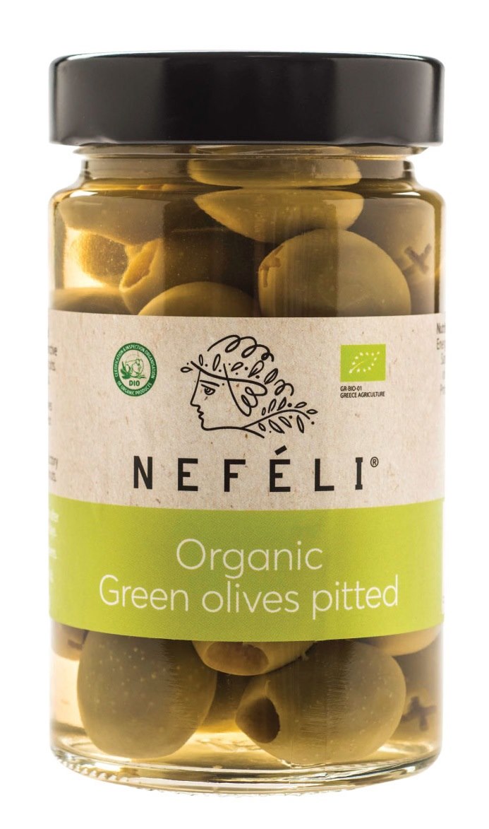 OLIWKI ZIELONE BEZ PESTEK W ZALEWIE BIO 295 g (140 g) – NEFELI OLIWKI ZIELONE BEZ PESTEK W ZALEWIE BIO 295 g (140 g) – NEFELI