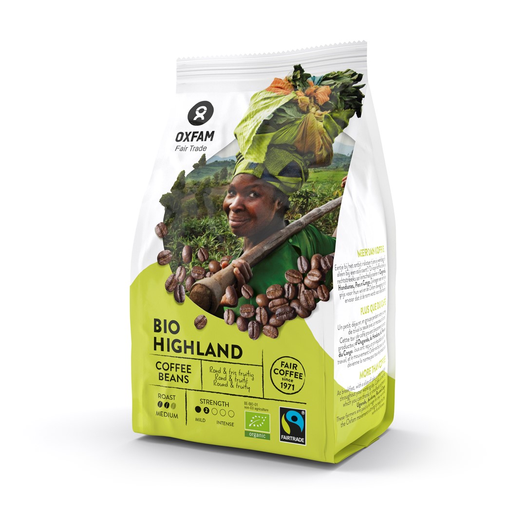 KAWA ZIARNISTA ARABICA/ROBUSTA WYSOKOGÓRSKA FAIR TRADE BIO 250 g – OXFAM KAWA ZIARNISTA ARABICA/ROBUSTA WYSOKOGÓRSKA FAIR TRADE BIO 250 g – OXFAM