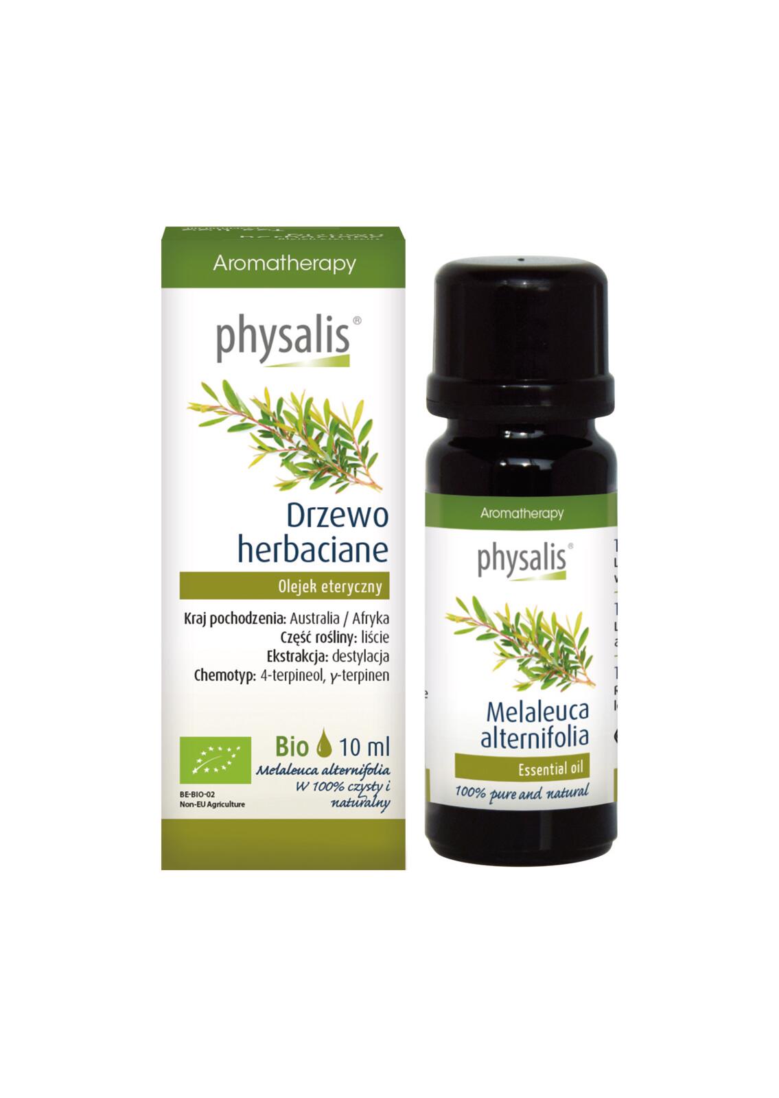 OLEJEK ETERYCZNY DRZEWO HERBACIANE ECO 10 ml – PHYSALIS OLEJEK ETERYCZNY DRZEWO HERBACIANE ECO 10 ml – PHYSALIS