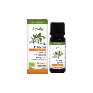 OLEJEK ETERYCZNY MIĘTA PIEPRZOWA BIO 10 ml – PHYSALIS OLEJEK ETERYCZNY MIĘTA PIEPRZOWA BIO 10 ml – PHYSALIS