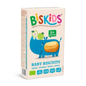 CIASTECZKA JABŁKOWE OD 6 MIESIĄCA BIO 120 g – BISKIDS