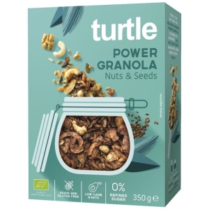 GRANOLA ORZECHY – NASIONA BEZGLUTENOWA BIO 350 g – TURTLE