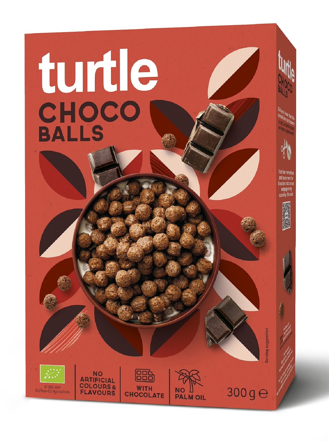 KULKI ZBOŻOWE CZEKOLADOWE BIO 300 g – TURTLE KULKI ZBOŻOWE CZEKOLADOWE BIO 300 g – TURTLE