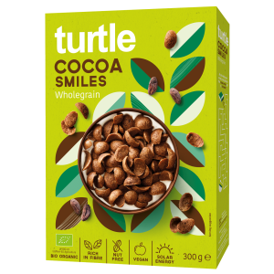 MUSZELKI KAKAOWE BIO 300 g – TURTLE