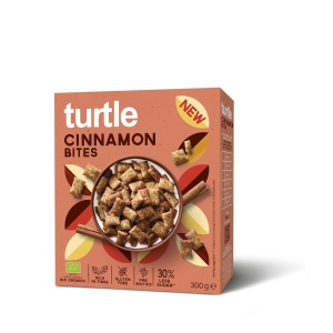 PODUSZKI ZBOŻOWE CYNAMONOWE BEZGLUTENOWE BIO 300 g – TURTLE