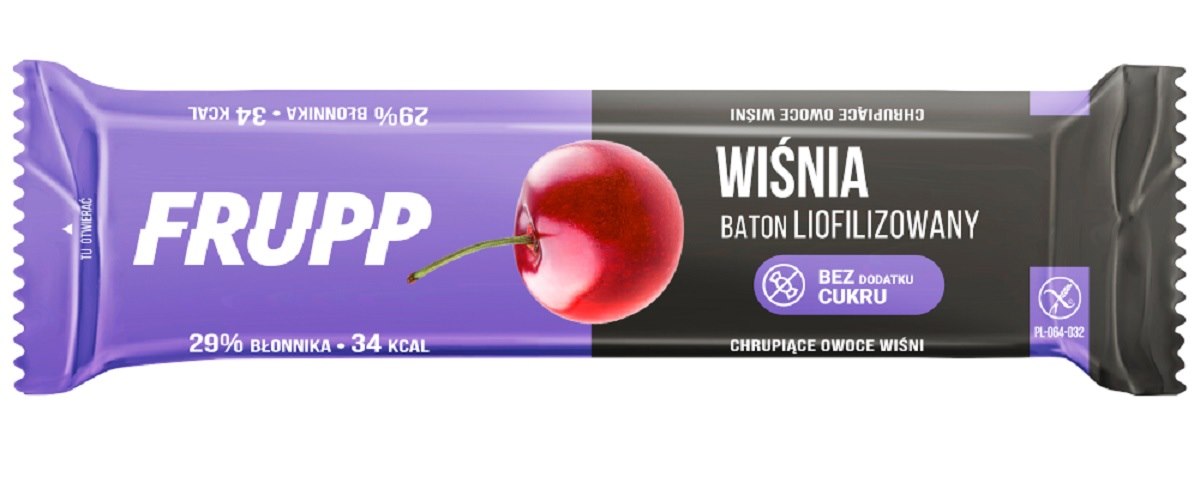 BATON LIOFILIZOWANY WIŚNIOWY BEZGLUTENOWY 10 g – CELIKO (FRUPP) BATON LIOFILIZOWANY WIŚNIOWY BEZGLUTENOWY 10 g – CELIKO (FRUPP)