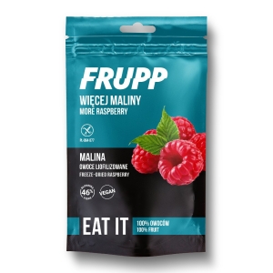 MALINY LIOFILIZOWANE BEZGLUTENOWE 15 g – CELIKO (FRUPP)
