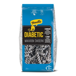 MAKARON (Z SOCZEWICĄ CZARNĄ) DLA DIABETYKÓW ŚWIDERKI 250 g – NOVELLE MAKARON (Z SOCZEWICĄ CZARNĄ) DLA DIABETYKÓW ŚWIDERKI 250 g – NOVELLE