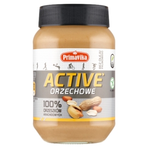 KREM Z ORZESZKÓW ZIEMNYCH PRAŻONYCH 100 % BEZGLUTENOWY 470 g – PRIMAVIKA